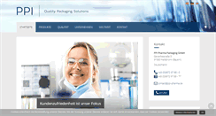 Desktop Screenshot of ppi-pharma.de