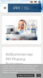Mobile Screenshot of ppi-pharma.de